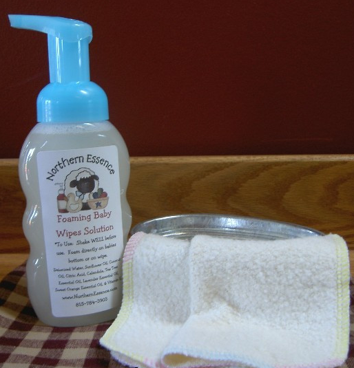 Tea Tree Oil/Lavendar Free Wipes Solution - 4oz Concentrate